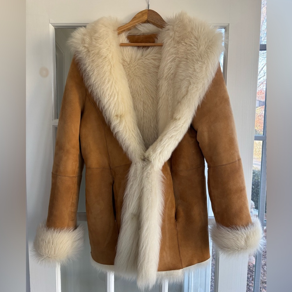 Ugg Vanessa Toscana shearling coat